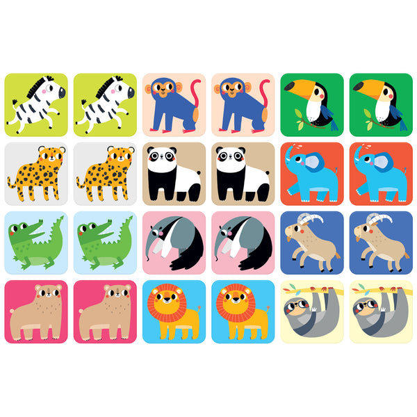 Suuuper Size Memory Game Wild Animals