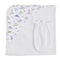 Baby Club Chic Cute Roars Printed Pima Hooded Towel with Mitt Set