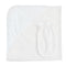 Light Blue Stripes, Hooded Towel with Mitt Set