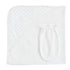 Baby Club Chic Blue Dots, Hooded Towel with Mitt Set