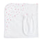 Baby Club Chic Tiny Rosebud, Hooded Towel with Mitt Set