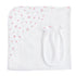 Tiny Rosebud, Hooded Towel with Mitt Set
