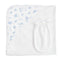 Tiny Baby Toys, Hooded Towel with Mitt Set, Blue
