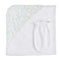 Baby Club Chic Daisy Dreams, Hooded Towel with Mitt Set