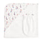 Baby Club Chic Harbor Days, Hooded Towel with Mitt Set