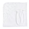 Baby Club Chic Whisper of Stars Gray Printed Pima Hooded Towel with Mitt Set