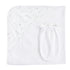 Baby Club Chic Whisper of Stars Gray Printed Pima Hooded Towel with Mitt Set