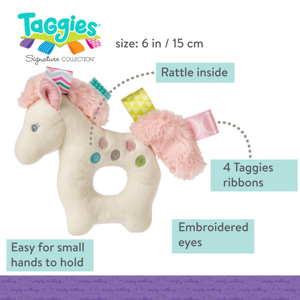 Taggies Painted Pony Rattle