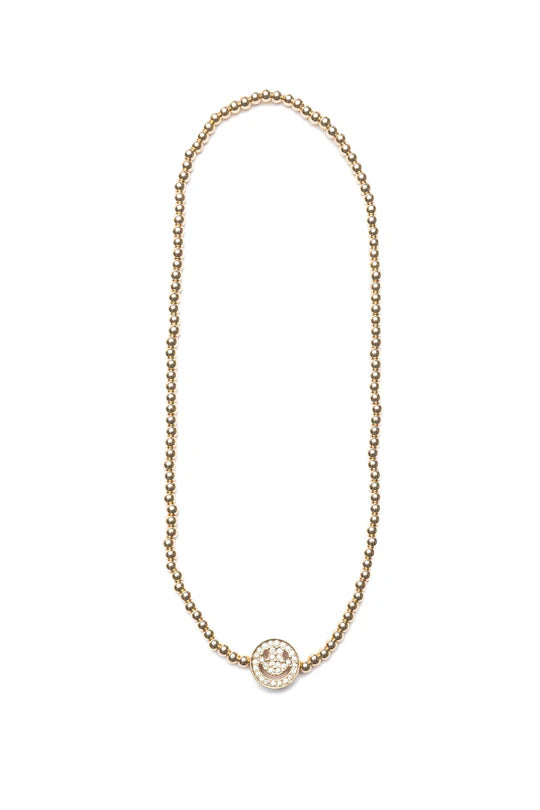 Taylor's Bestie Necklace - Smiley Face