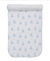 Teddy Bear Time Burp Cloth, Blue