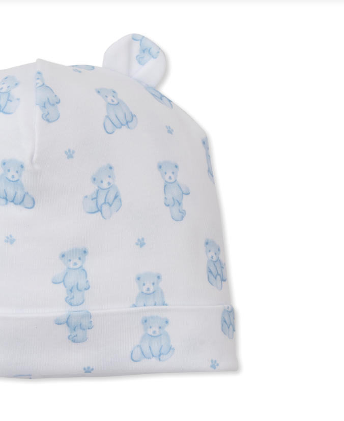 Teddy Bear Time Novelty Hat, Blue