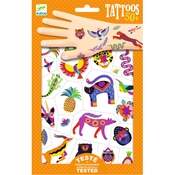 Temporary Tattoos Wild Beauty