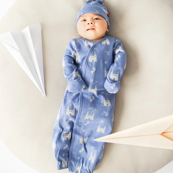 The Balmoral Of The Story Organic Cotton Magnetic Gown and Hat Set