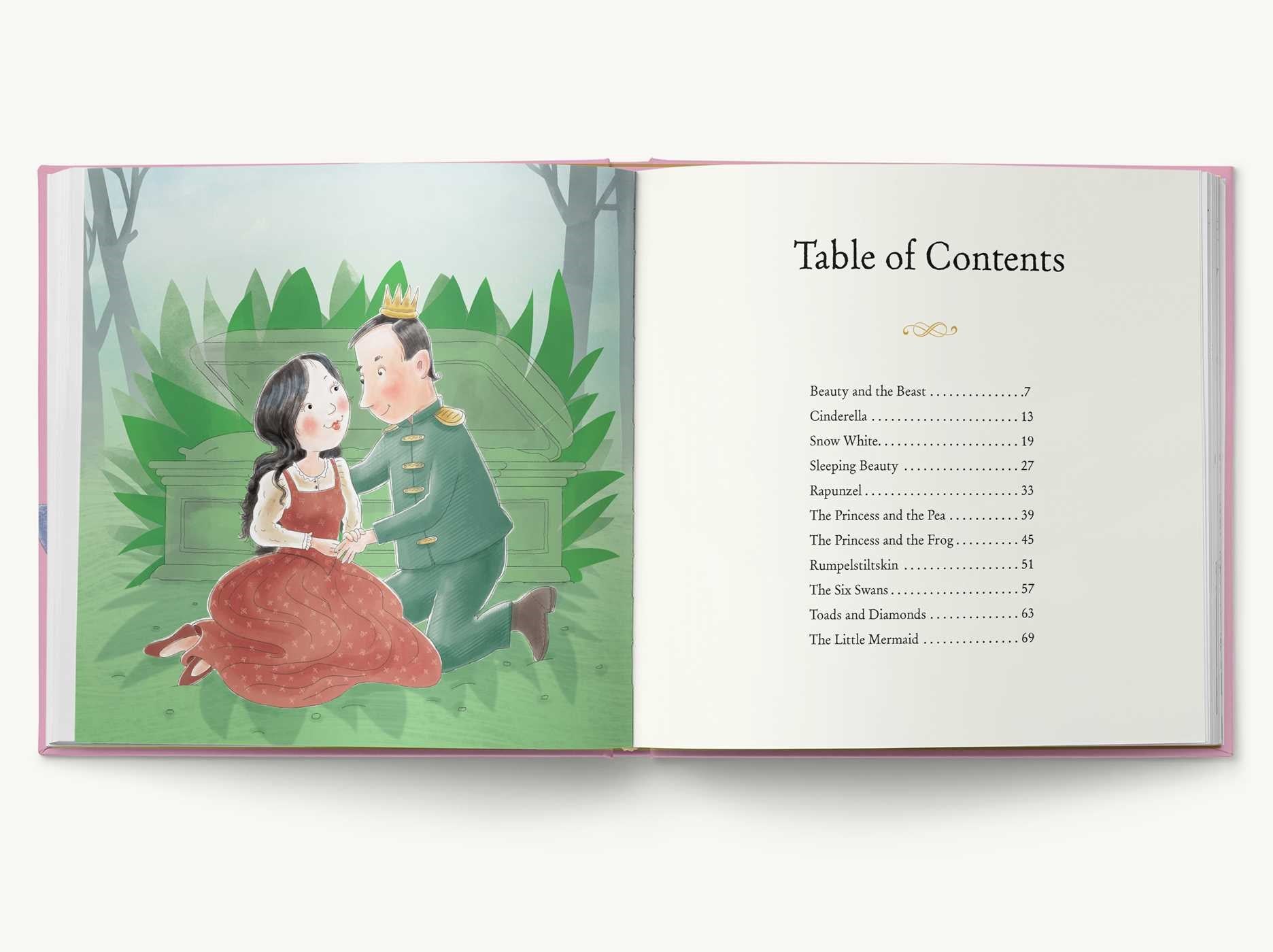 Harper Collins Focus The Big Book of Princess Stories: 10 Favorite Fables, from Cinderella to Rapunzel