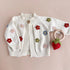 The Blueberry Hill Cotton Flower Cardigan Color Baby Sweaters Clothing