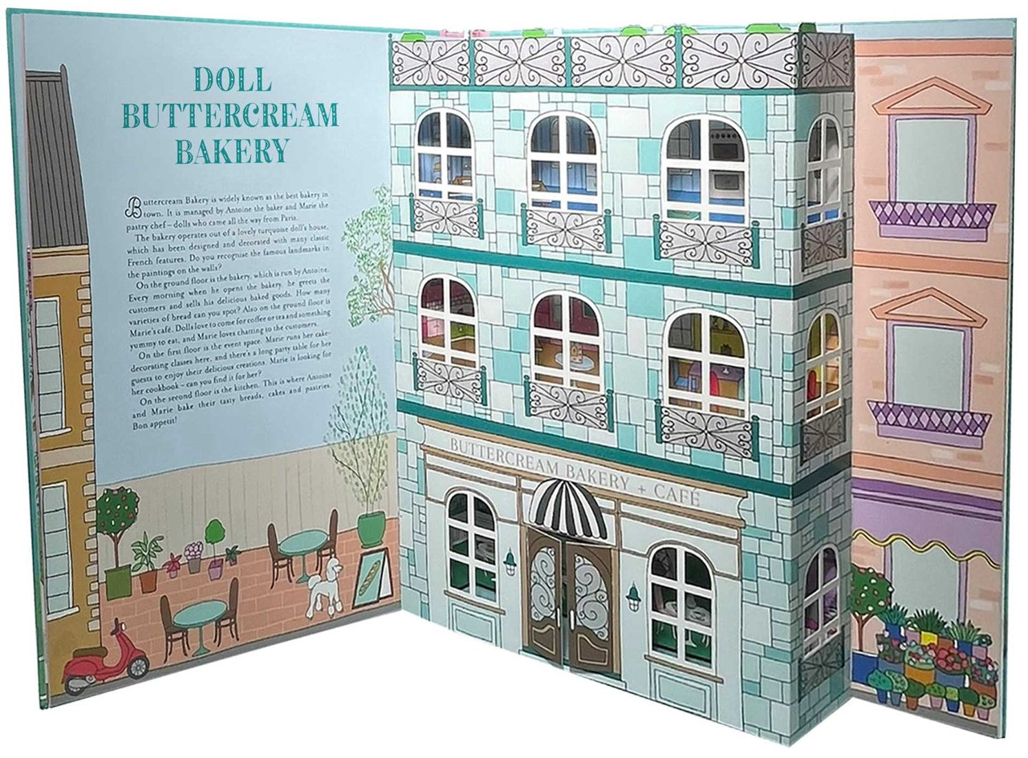Simon and Schuster The Dollhouse: A Pop-Up Book: Pop-Up and Lift-the-Flap Book