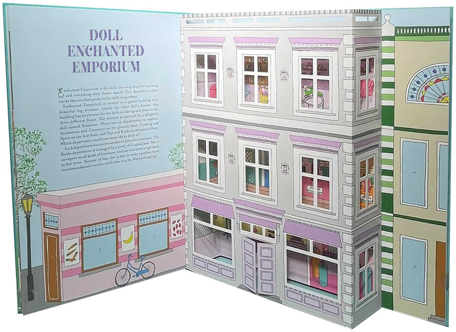 Simon and Schuster The Dollhouse: A Pop-Up Book: Pop-Up and Lift-the-Flap Book