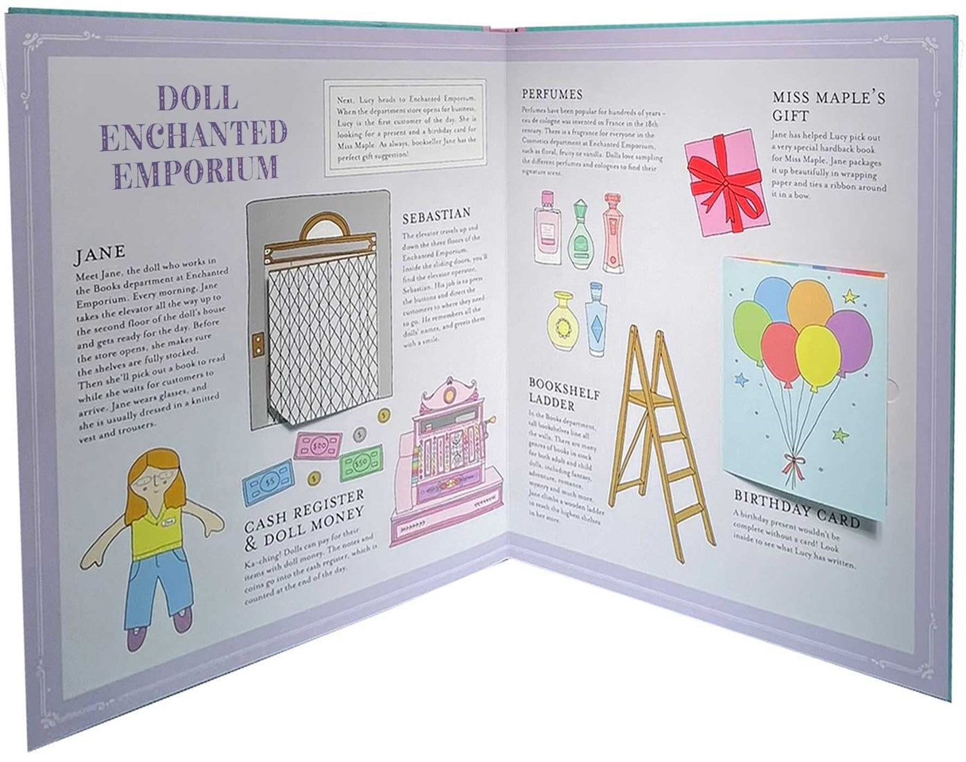 Simon and Schuster The Dollhouse: A Pop-Up Book: Pop-Up and Lift-the-Flap Book