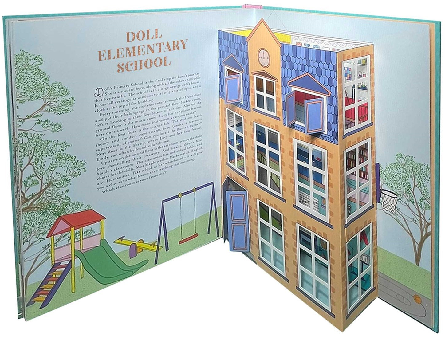 Simon and Schuster The Dollhouse: A Pop-Up Book: Pop-Up and Lift-the-Flap Book
