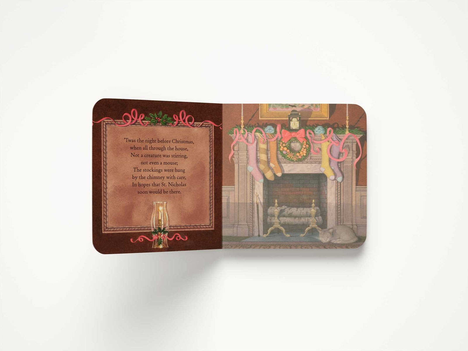Harper Collins Focus The Night Before Christmas Oversized Padded Board Book: The Classic Edition