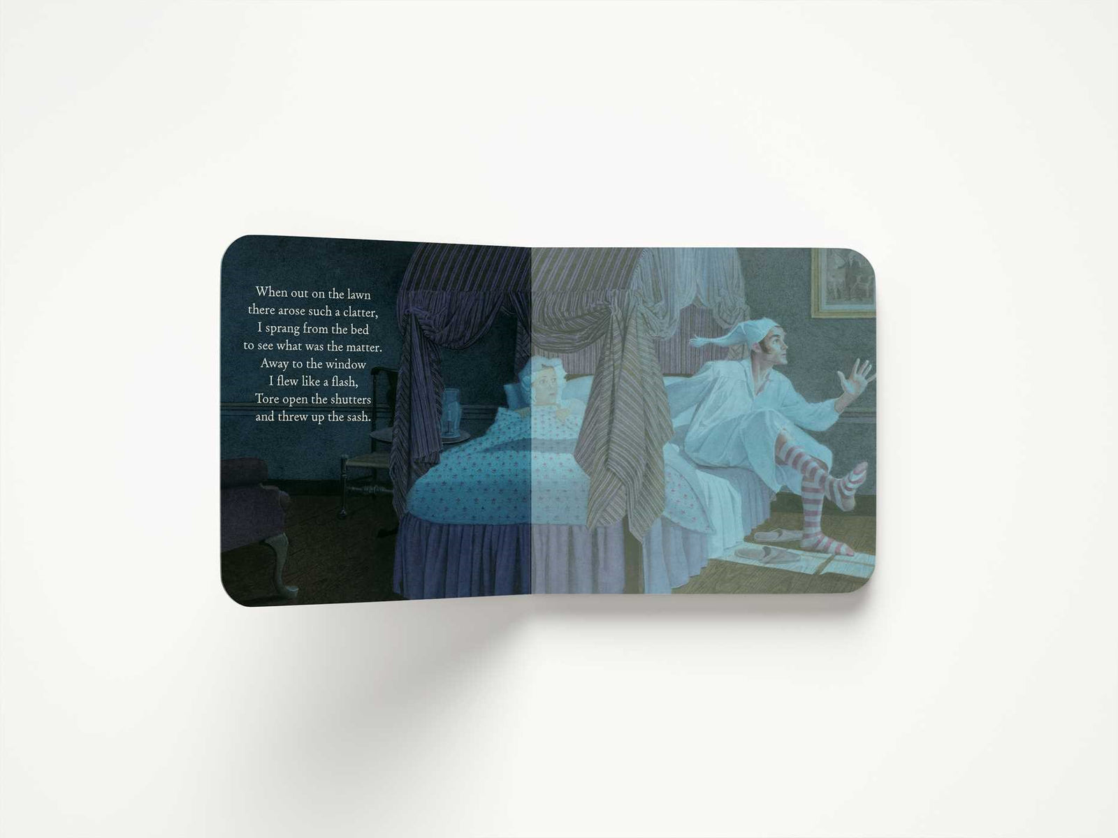 Harper Collins Focus The Night Before Christmas Oversized Padded Board Book: The Classic Edition