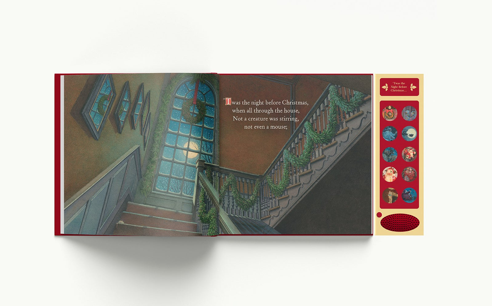 Harper Collins Focus The Night Before Christmas Press and Play Storybook