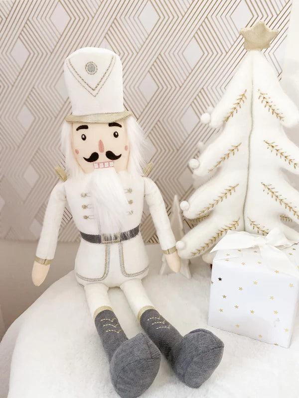 The Nutcracker Shelf Sitter, White