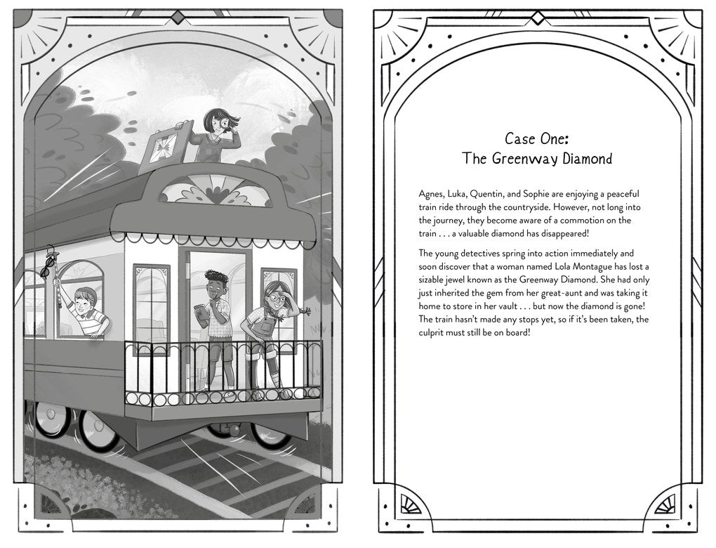 Chronicle Books The Official Agatha Christie After School Detectives Club: 50 Mystery Puzzles for Children
