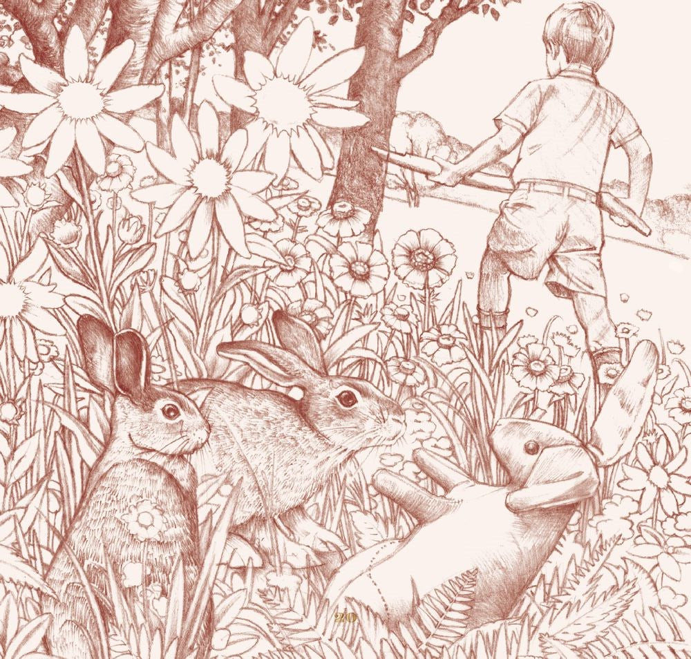 Harper Collins Focus The Velveteen Rabbit Hardcover: The Classic Edition by acclaimed illustrator, Charles Santore