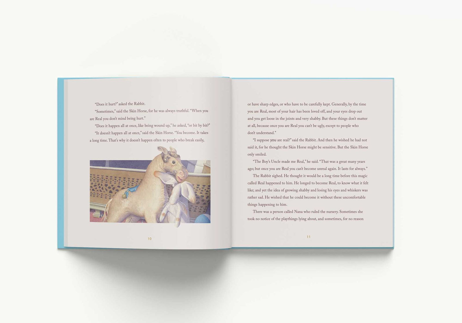 Harper Collins Focus The Velveteen Rabbit Hardcover: The Classic Edition by acclaimed illustrator, Charles Santore