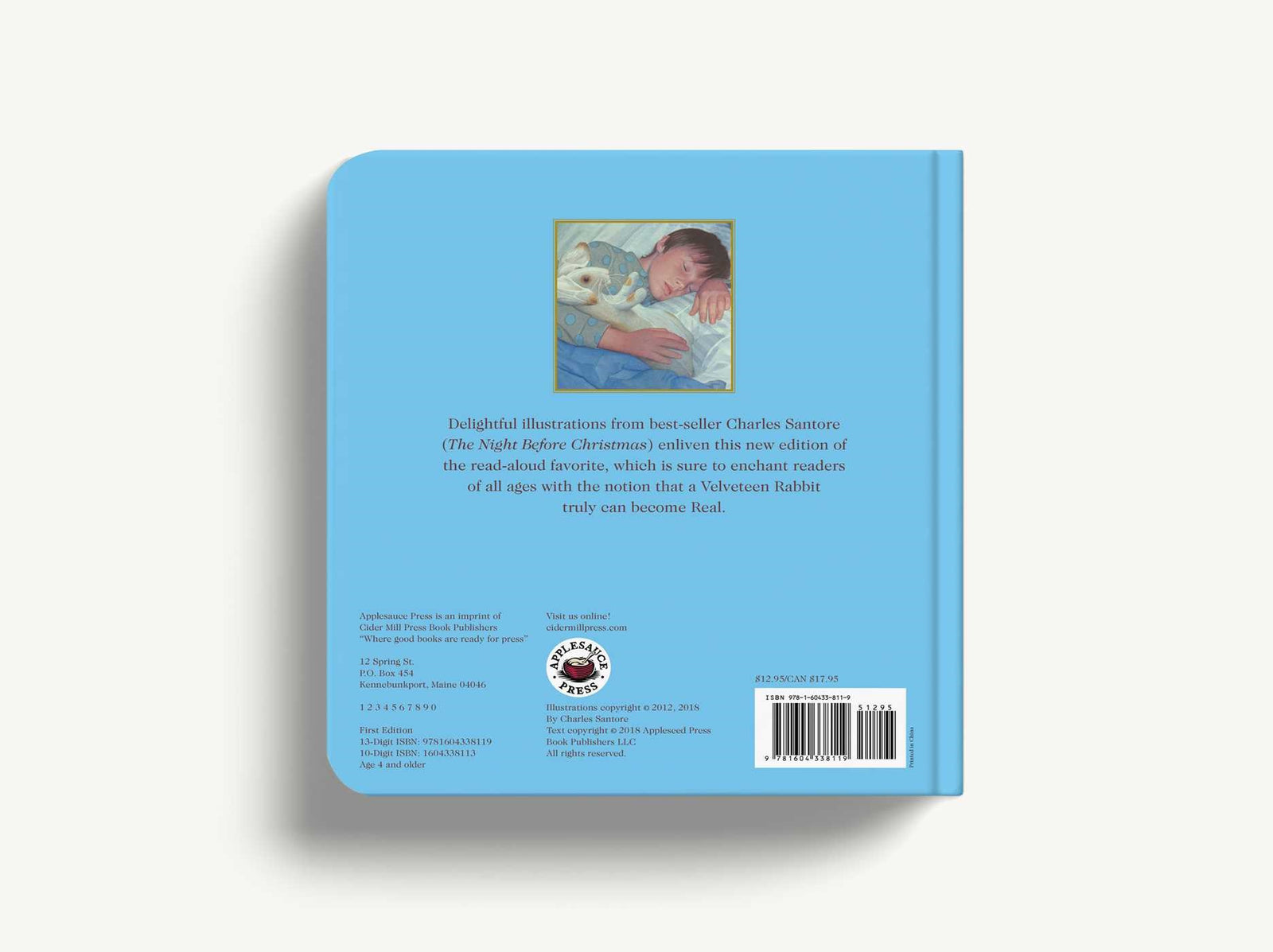 Harper Collins Focus The Velveteen Rabbit Oversized Padded Board Book: The Classic Edition