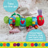 Kids Preferred World of Eric Carle, The Very Hungry Caterpillar Developmental Toy