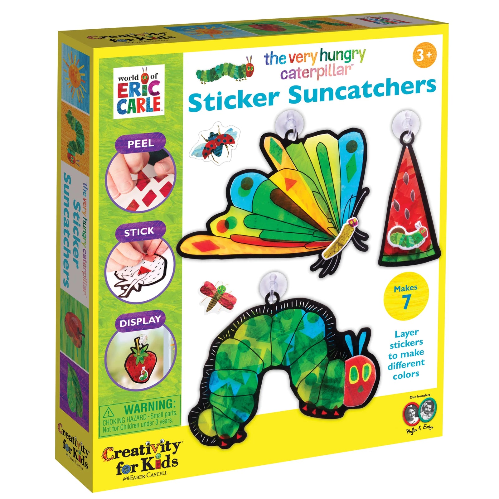 The Very Hungry Caterpillar Sticker Suncatchers