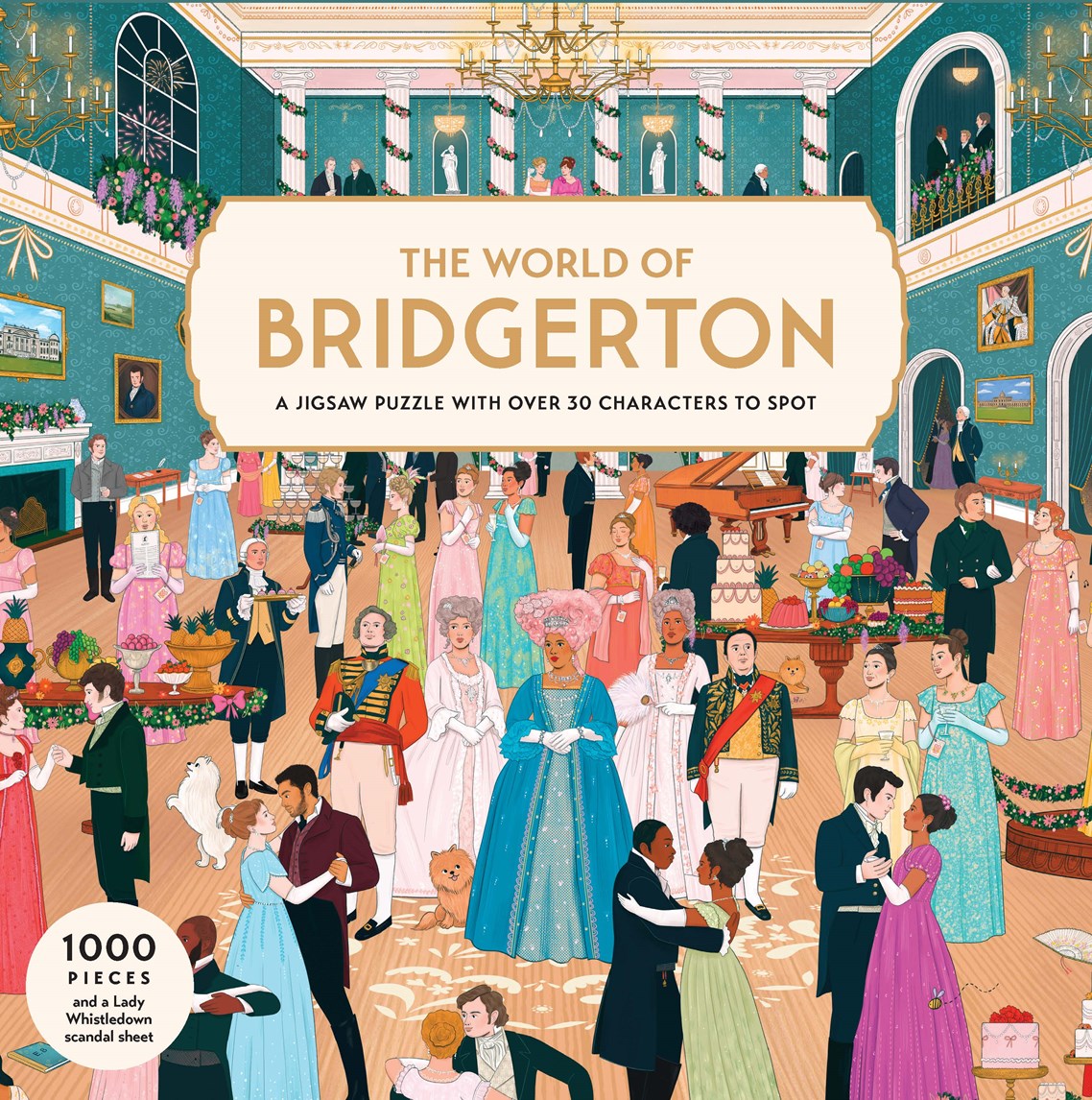 Chronicle Books The World of Bridgerton 1000 Piece Puzzle