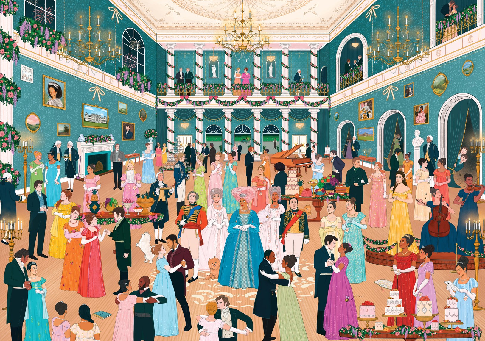 Chronicle Books The World of Bridgerton 1000 Piece Puzzle