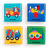 Mudpuppy Things That Go Color Magic Bath 4 Book Set
