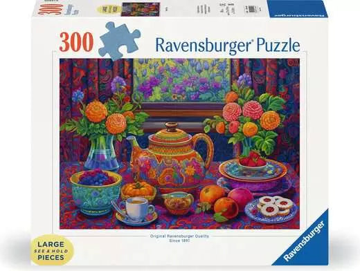 Ravensburger Time for Tea 300PC Large See & Hold Pcs Puzzle