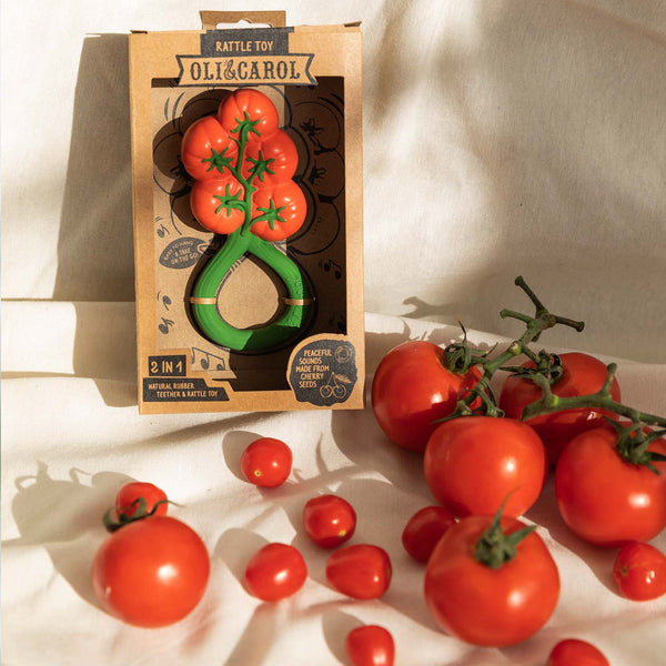 Tomato Rattle Toy