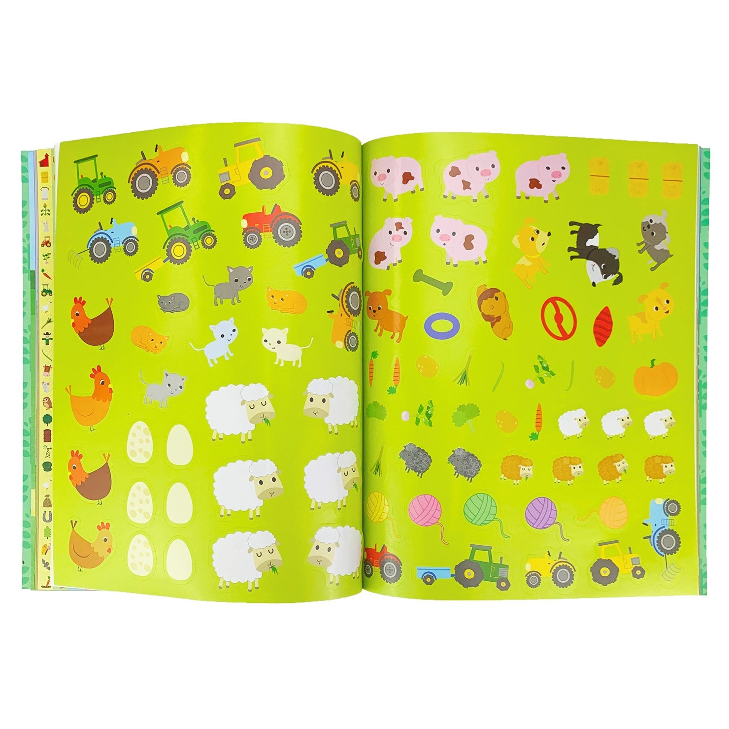 Totally Awesome 2000 Stickers Busy Farm Activity Book: 36 Fun Farm Activities!