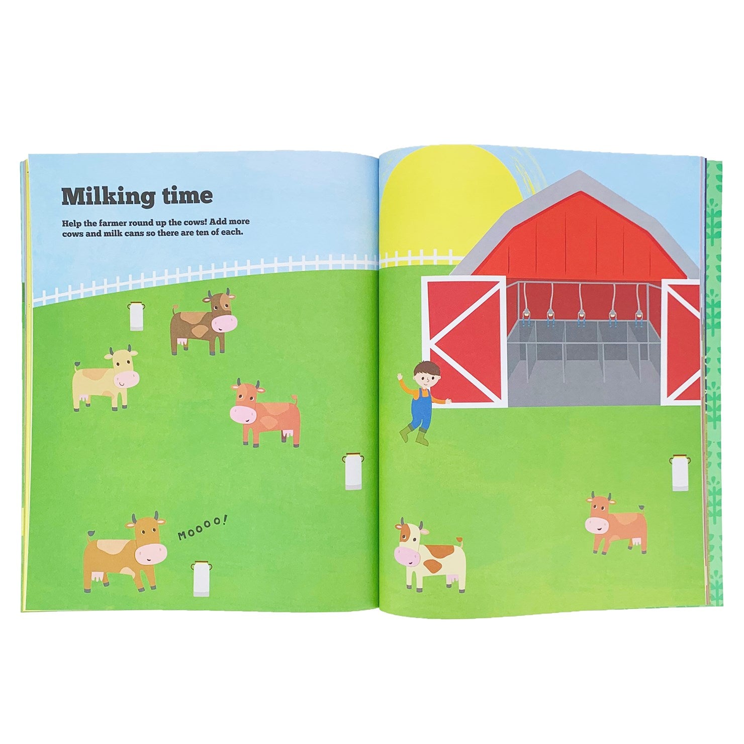 Totally Awesome 2000 Stickers Busy Farm Activity Book: 36 Fun Farm Activities!