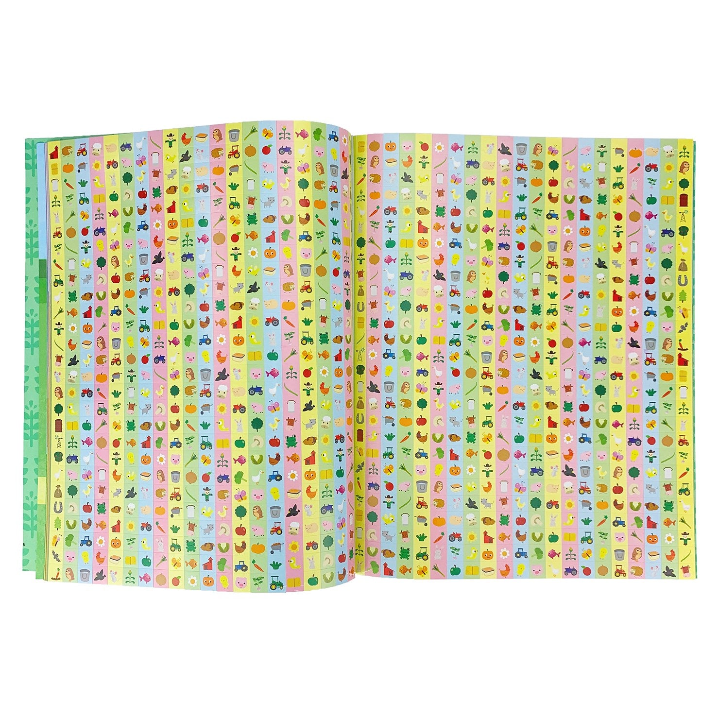 Totally Awesome 2000 Stickers Busy Farm Activity Book: 36 Fun Farm Activities!