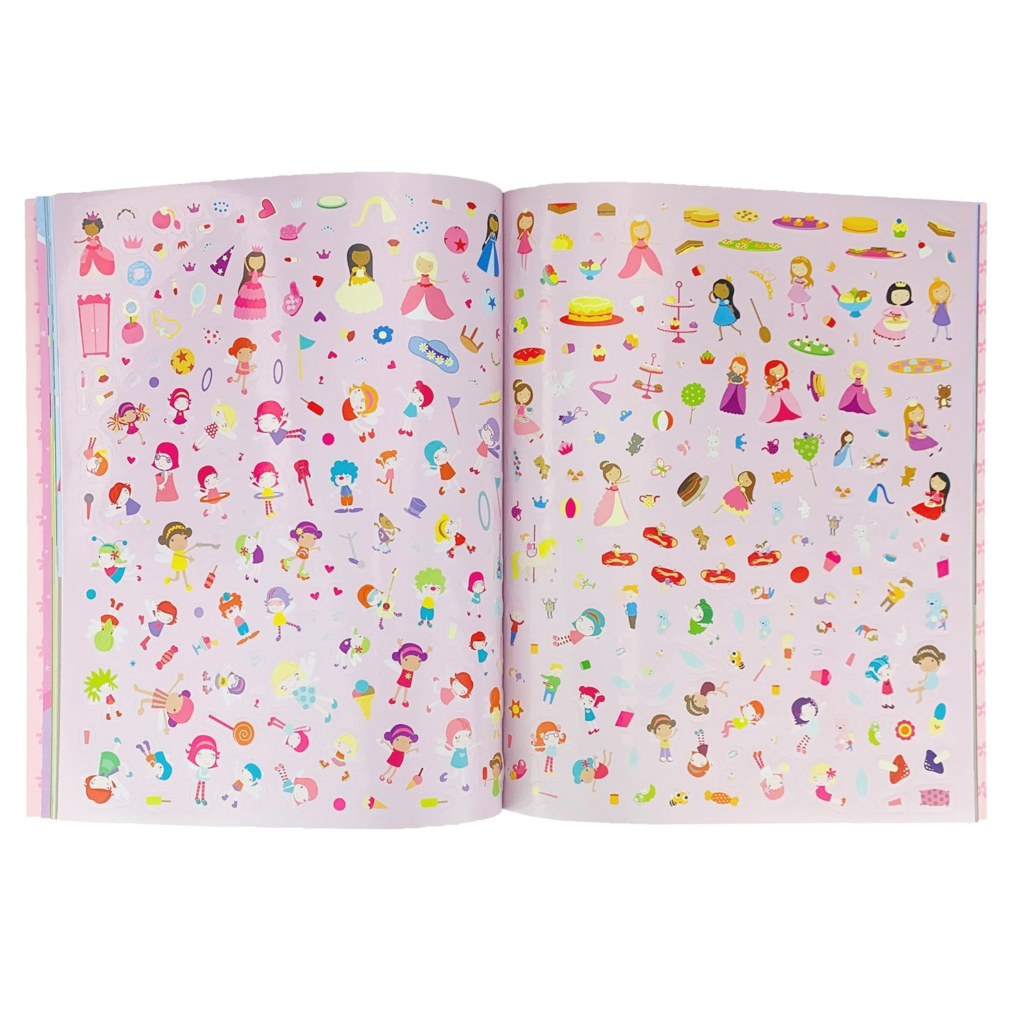 Totally Awesome 2000 Stickers Perfectly Pretty Activity Book