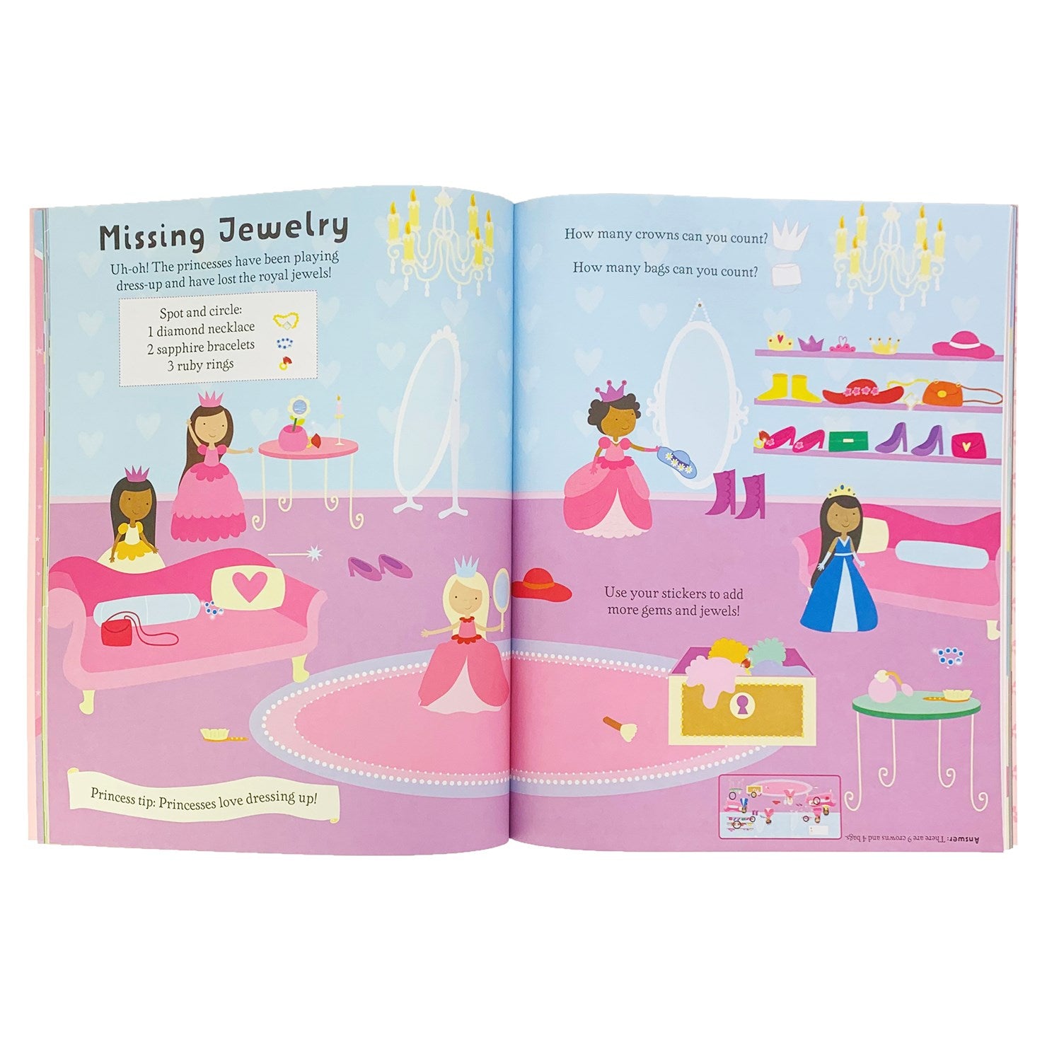 Totally Awesome 2000 Stickers Perfectly Pretty Activity Book