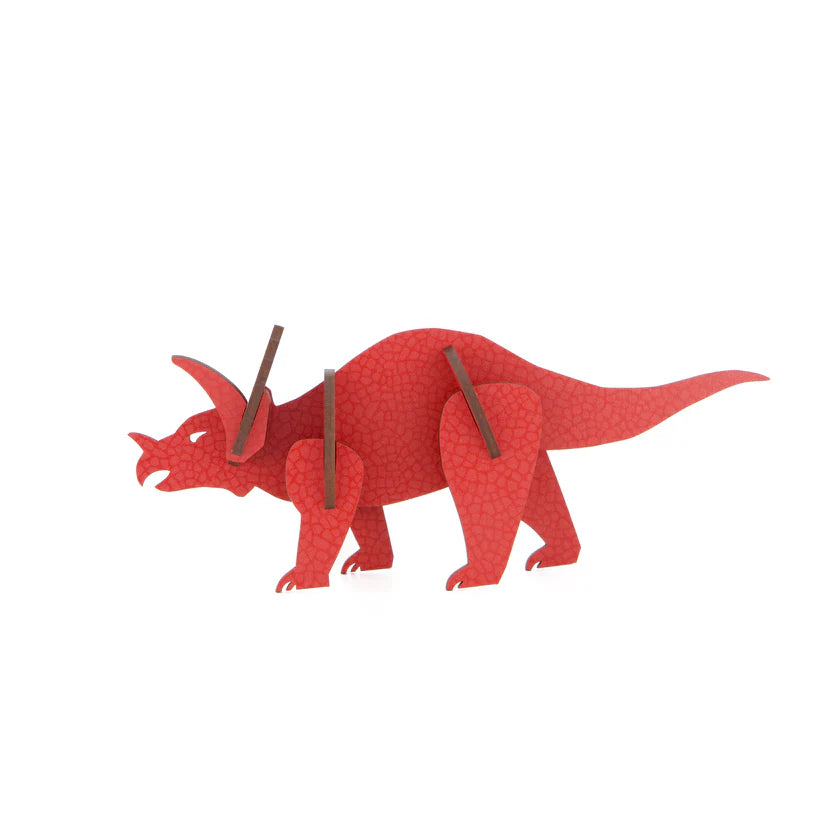 Triceratops, 3D Wooden Kit