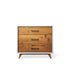 Single Dresser Dove with Black Handles