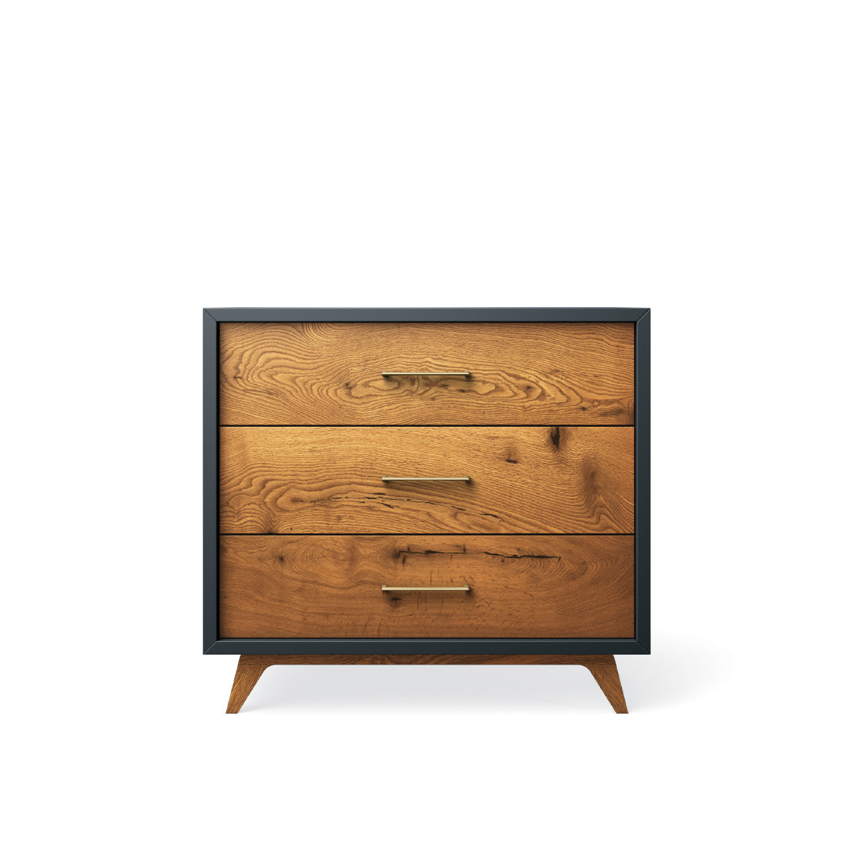 Single Dresser Navy with Gold Handles