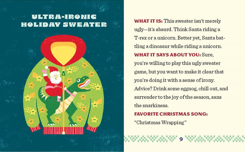 Ugly Christmas Sweater Magnet