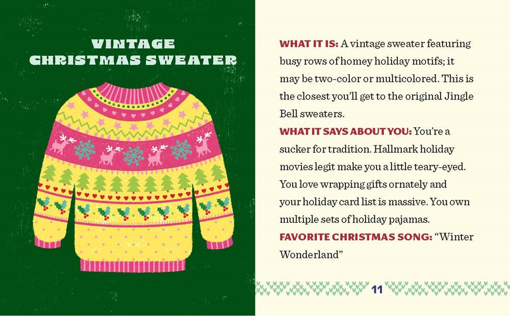 Ugly Christmas Sweater Magnet