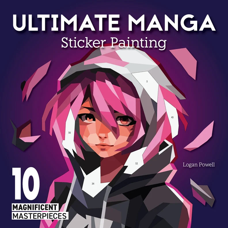 Fox Chapel Publishing Ultimate Manga Sticker Painting