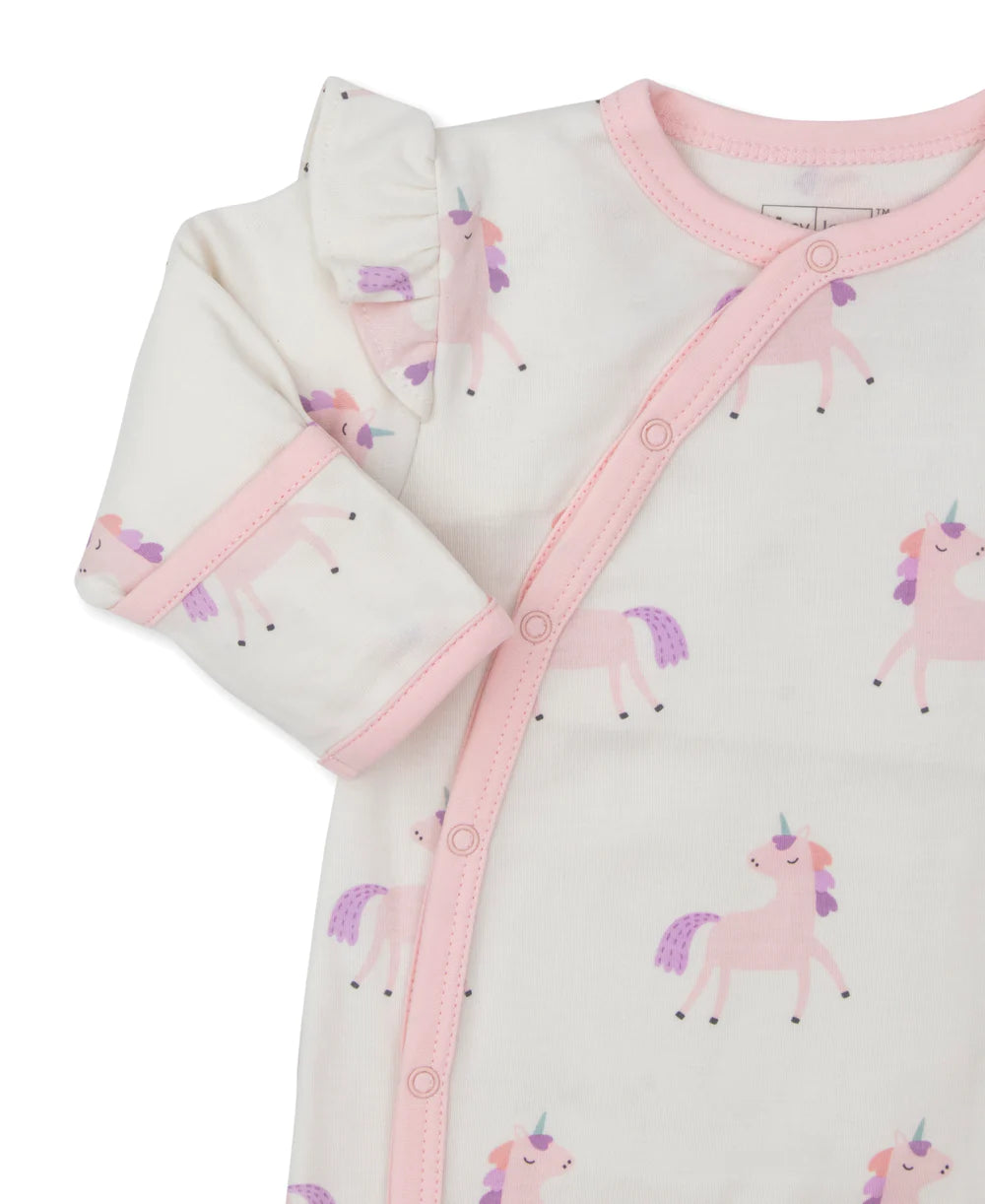 Unicorn Allure Print Footie